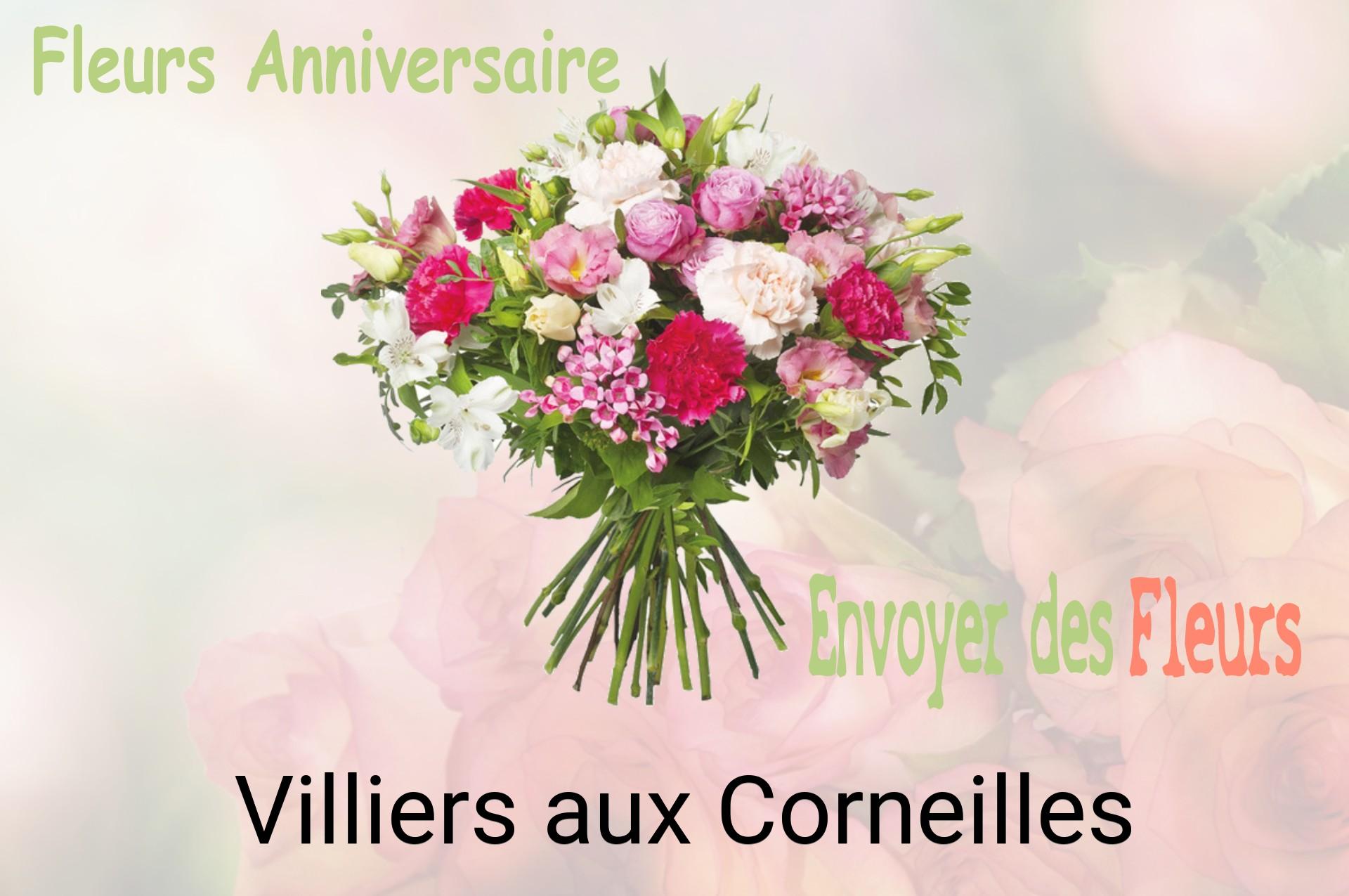 Bouquet de fleurs d’anniversaire livré à Villiers-aux-Corneilles