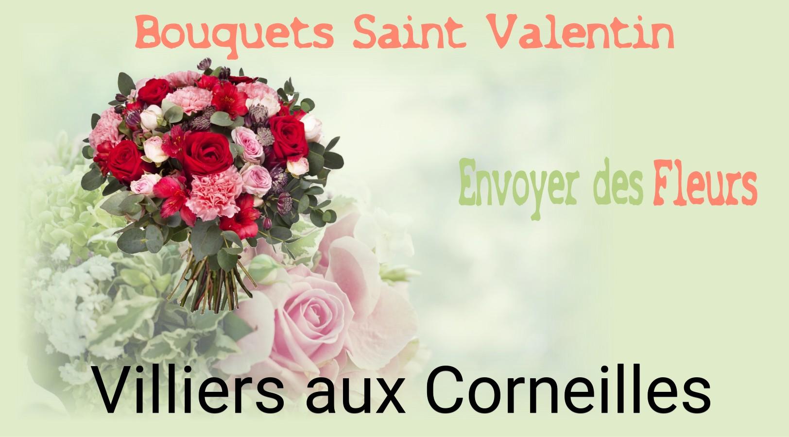 Roses de Saint-Valentin livrées à Villiers-aux-Corneilles